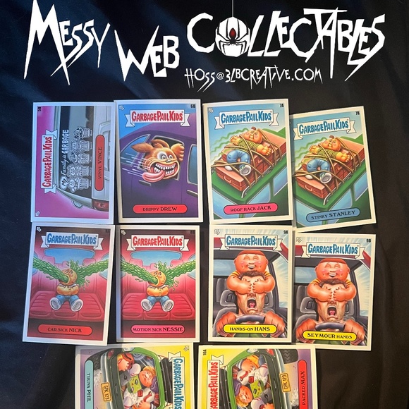 2023 Garbage Pail Kids On the Go Vacation Don't Make Me Pull This Car Over - Picture 2 of 2